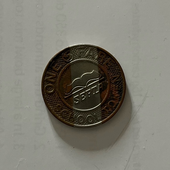 Two-Tone Septa School token Coin with Unique Design - Picture 2 of 2